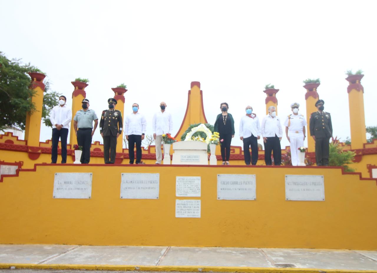 Conmemora Yucatán El 98 Aniversario Luctuoso De Felipe Carrillo Puerto ...