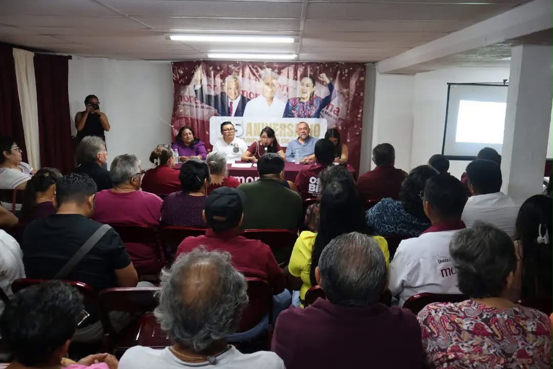 Morena Yucatán conmemora 15 años de historia y organización